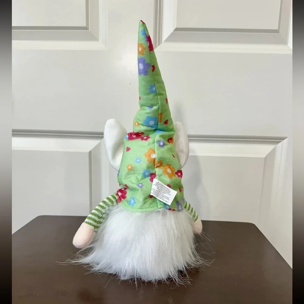 Easter LED Light Up Green Gnome Decor